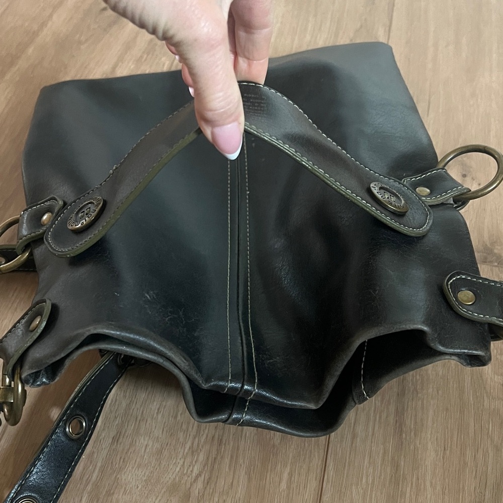 Vintage Matt & Nat Black Vegan Leather Bag - Picture 5 of 11